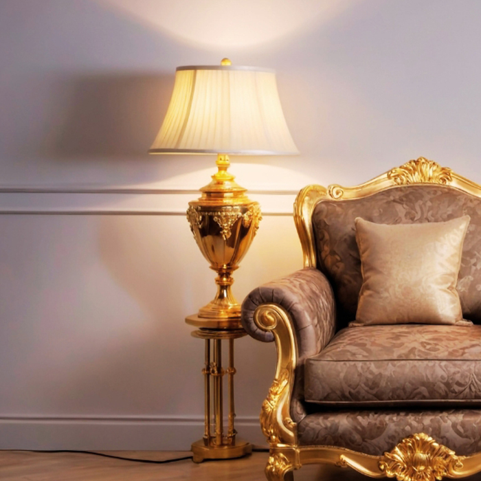 Victorian Gold Candelabra