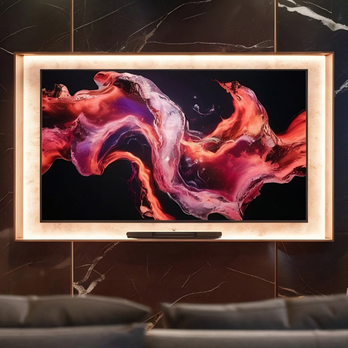 Crimson Nebula Canvas