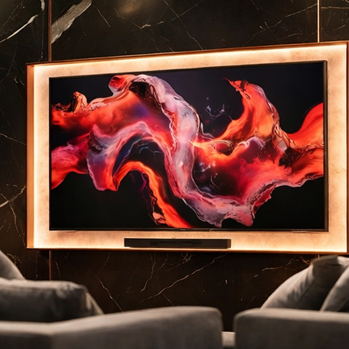 Crimson Nebula Canvas