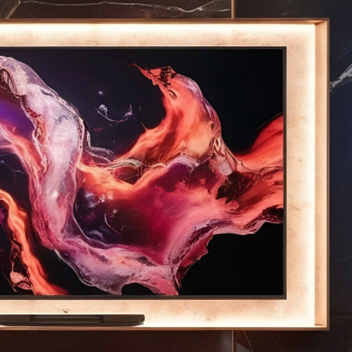 Crimson Nebula Canvas